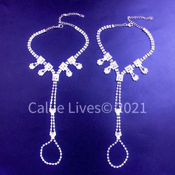 Callie Palace Queen Rhinestone Toe Foot Jewelry - Picture 2 of 4
